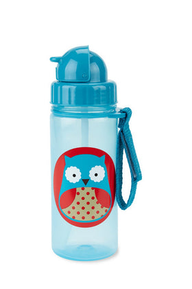 Skip Hop Zoo Pp Straw Bottle Owl 1