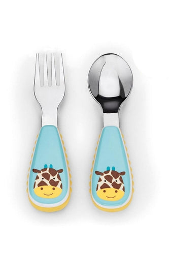 Skip Hop Zootensils Fork Spoon Giraffe