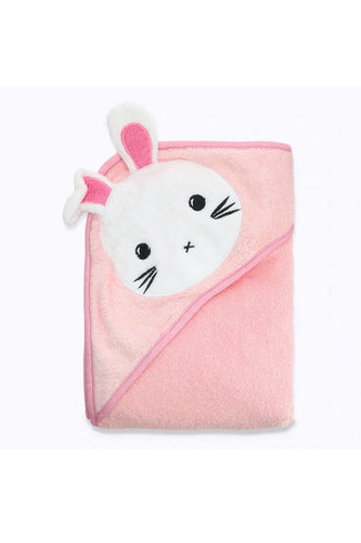 Snapkis 2in1 Bunny Hooded Towel 1