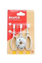 
                        
                          Load image into Gallery viewer, Snapkis All In One Toothbrush Set 1
                        
                      