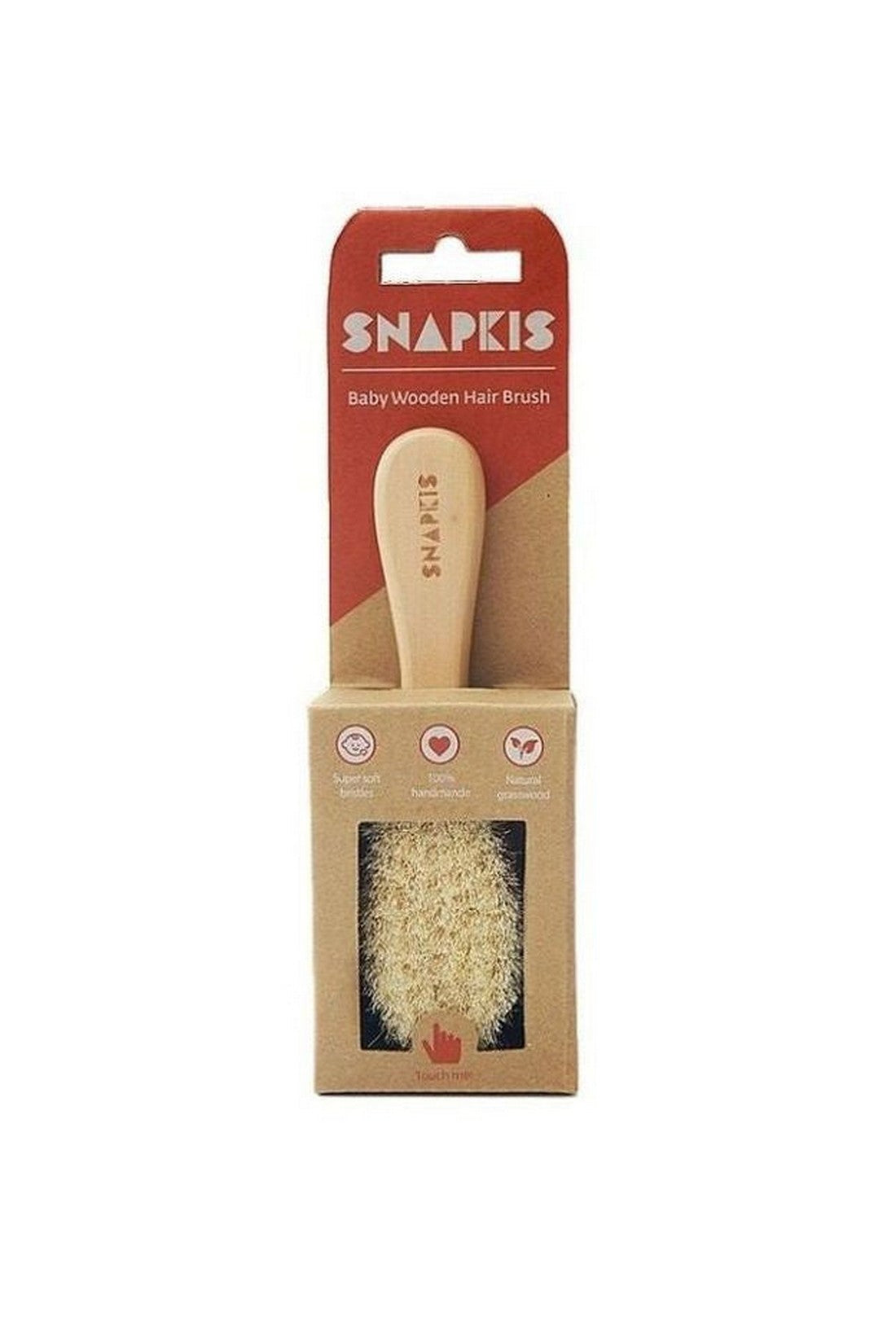 Buy Snapkis Baby Wooden Hair Brush Online mothercare mothercare