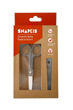 
                        
                          Load image into Gallery viewer, Snapkis Ceremic Baby Food Scissors 1
                        
                      
