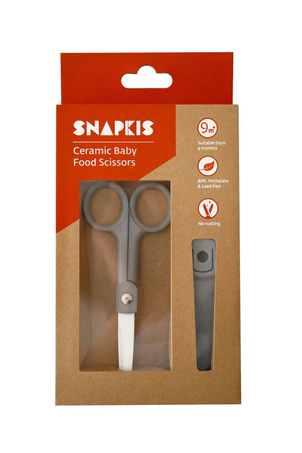 Snapkis Ceremic Baby Food Scissors 1
