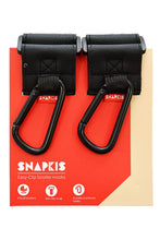
                        
                          Load image into Gallery viewer, Snapkis Easy Clip Stroller Hooks 1
                        
                      