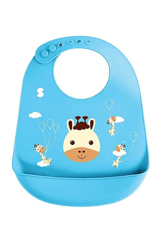 Snapkis Oh So Soft Silicone Bib Giraffe Ii