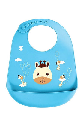 Snapkis Oh So Soft Silicone Bib Giraffe Ii