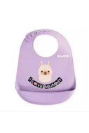 Snapkis Oh So Soft Silicone Bib Llama