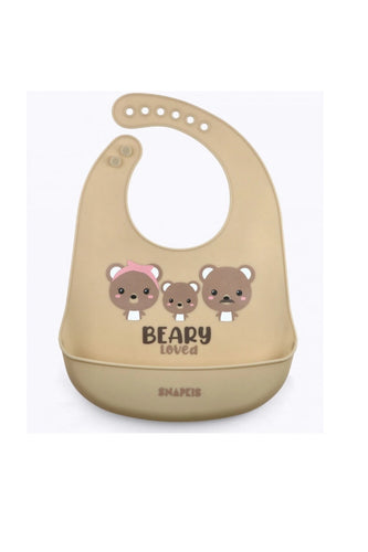 Snapkis OhSoSoft Silicone Bib Bear 1