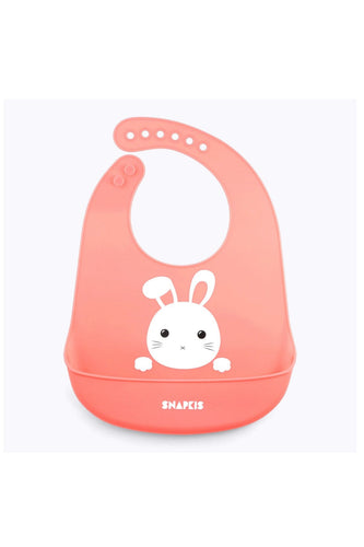 Snapkis OhSoSoft Silicone Bib Bunny 1