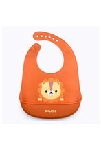 
                        
                          Load image into Gallery viewer, Snapkis OhSoSoft Silicone Bib Lion 1
                        
                      