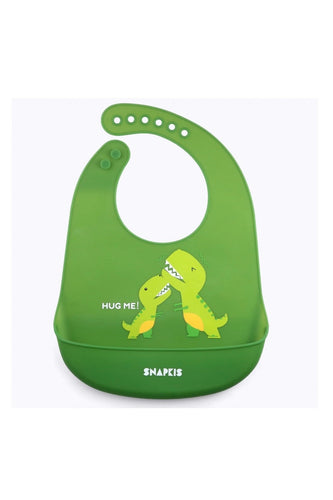 Snapkis OhSoSoft Silicone Bib Trex 1