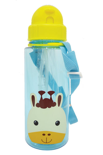 Snapkis Straw Bottle 500Ml Giraffe 1