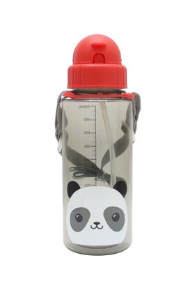 Snapkis Straw Water Bottle 500Ml Panda 1