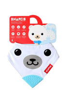 
                        
                          Load image into Gallery viewer, Snapkis Teething Bib with Silicone Teether 1
                        
                      