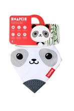 
                        
                          Load image into Gallery viewer, Snapkis Teething Bib with Silicone Teether 3
                        
                      