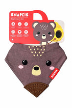 
                        
                          Load image into Gallery viewer, Snapkis Teething Bib with Silicone Teether
                        
                      