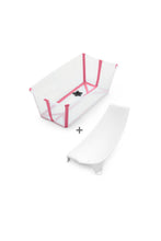 
                        
                          Load image into Gallery viewer, Stokke Flexi Bath Bundle Pack Transparent Pink 1
                        
                      