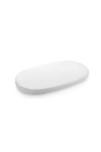 Stokke Sleepi Fitted Sheet White 1