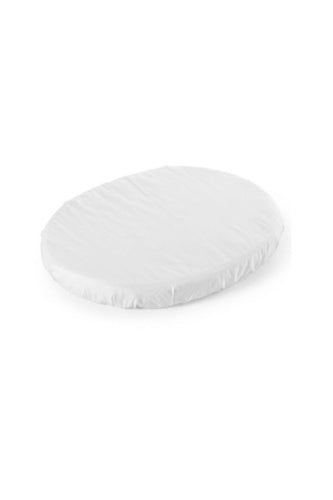 Stokke Sleepi Mini Fitted Sheet White 1