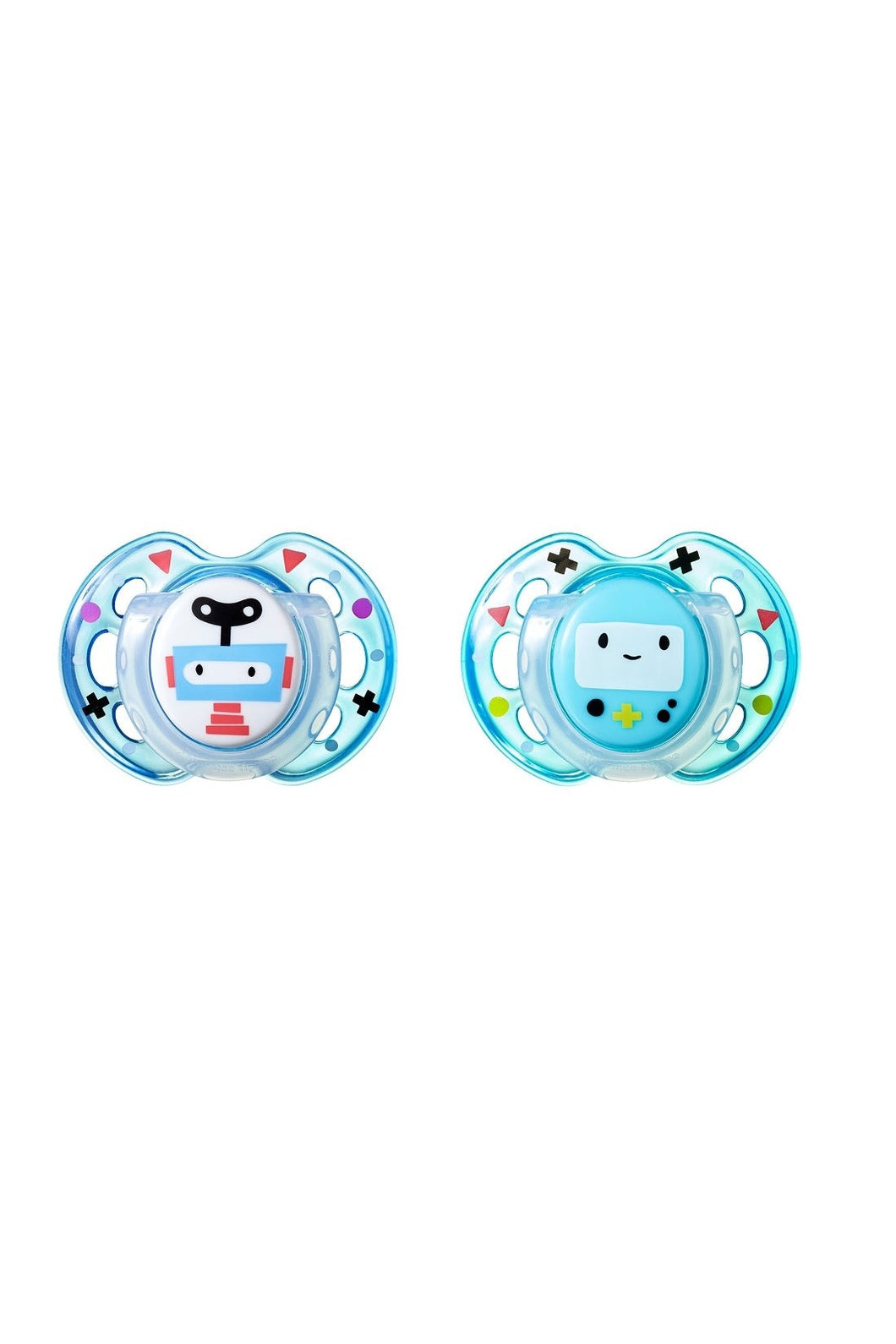 Tommee Tippee Closer To Nature Air Style Soothers 0 6M Twin Pack 1