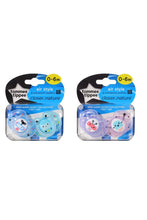 
                        
                          Load image into Gallery viewer, Tommee Tippee Closer To Nature Air Style Soothers 0 6M Twin Pack 3
                        
                      