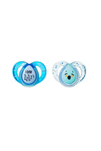 
                        
                          Load image into Gallery viewer, Tommee Tippee Closer To Nature Night Time Soothers 6 18M Twin Pack 2
                        
                      