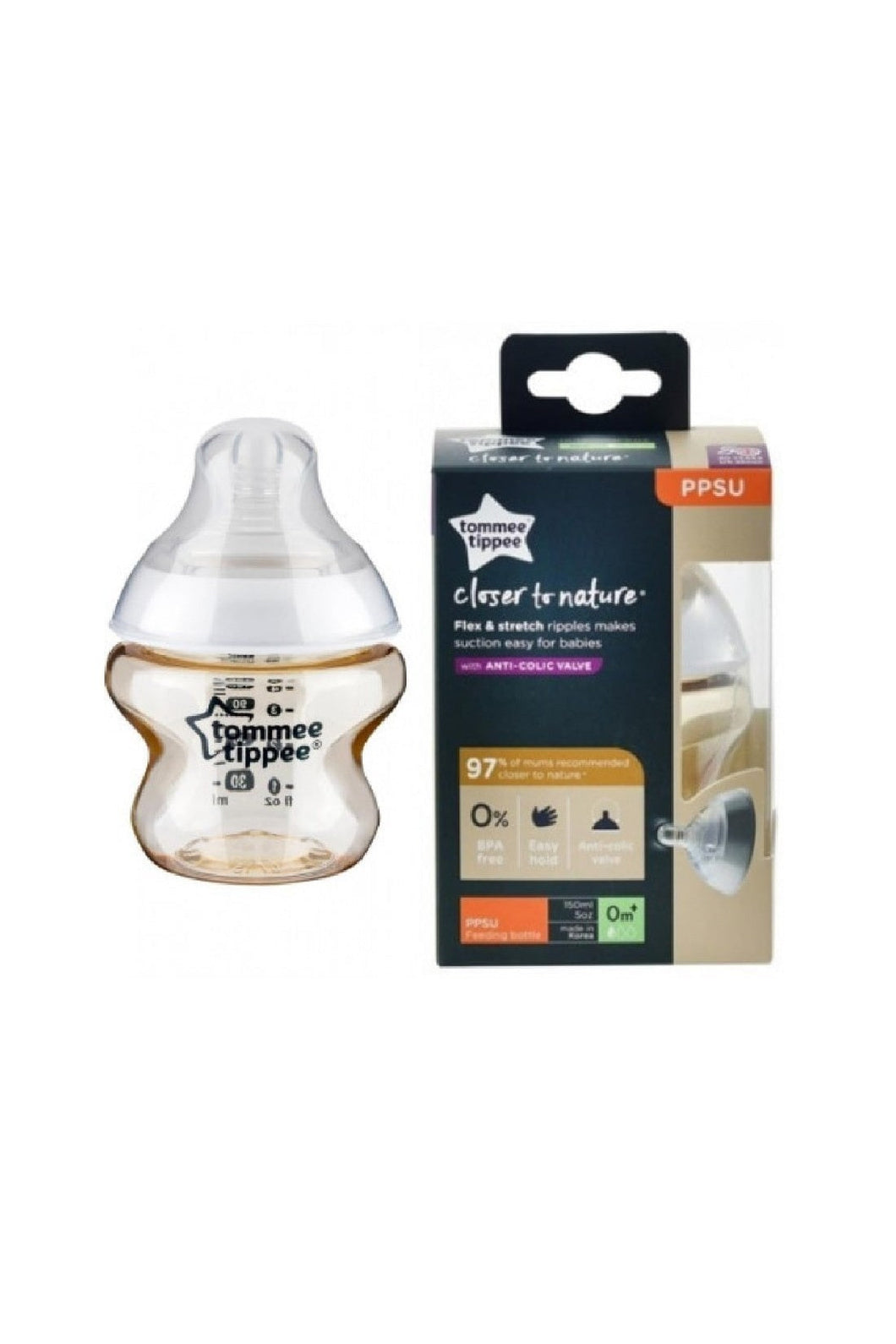 Tommee Tippee Closer To Nature Ppsu Milk Bottle 150Ml