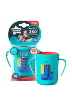 
                        
                          Load image into Gallery viewer, Tommee Tippee Easiflow 360 Trainer Cup 200Ml Teal 1
                        
                      