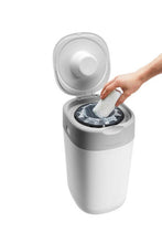 
                        
                          Load image into Gallery viewer, Tommee Tippee Twist And Click Advanced Nappy Disposal Sangenic Bin White 2
                        
                      