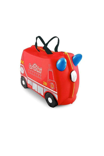 Trunki Ride On Suitcase Frank The Fire Truck Trunki 1