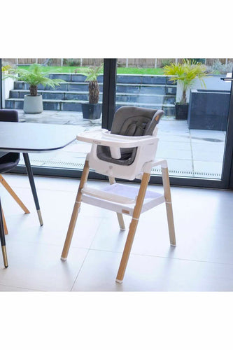 Tutti Bambini Nova Highchair White Oak 1