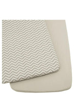 
                        
                          將圖片載入圖庫檢視器 Tutti Bambini Cozee Bedside Crib Fitted Sheets 2 Pack Chevrongrey 5
                        
                      