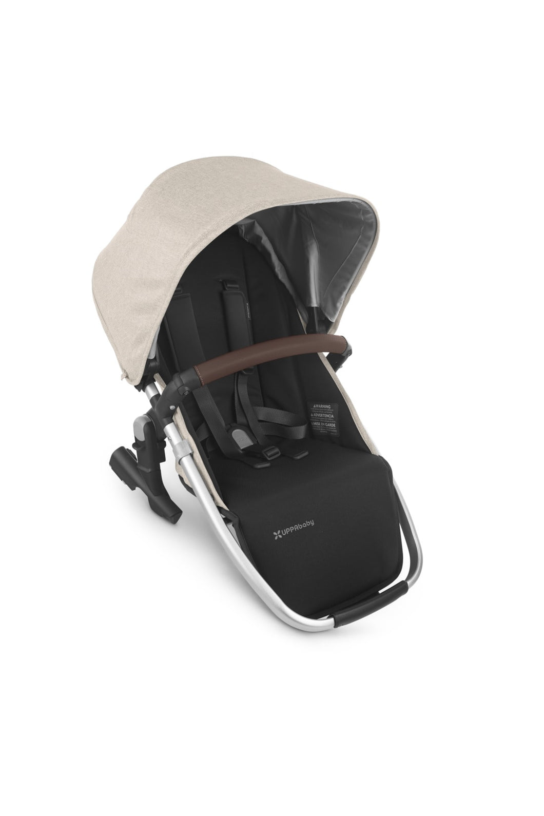 Uppababy Vista V2 RumbleSeat Oat Melange with Silver 1